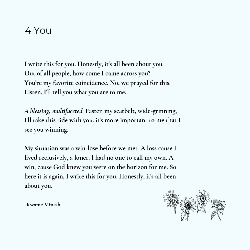 4 You