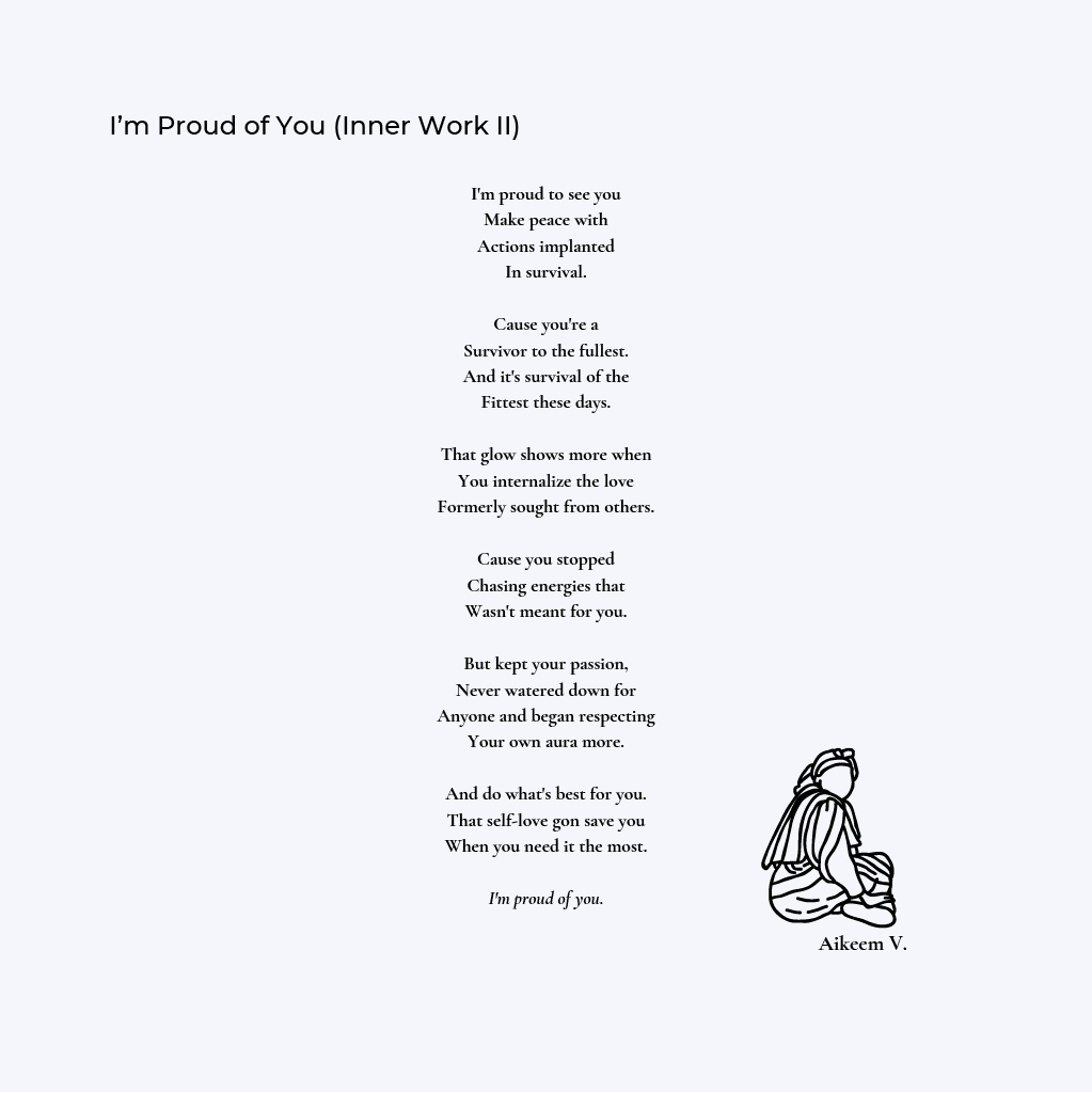 I'm Proud of You (Inner Work II)