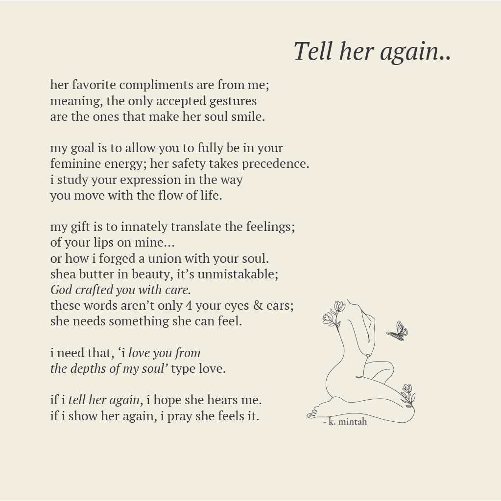 Tell her again..